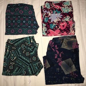 LulaRoe leggings $7 each or $25 for all 4